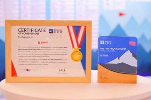 喜报！米兰（中国）集团荣膺“2024极帜奖—最佳人力资源管理项目”奖